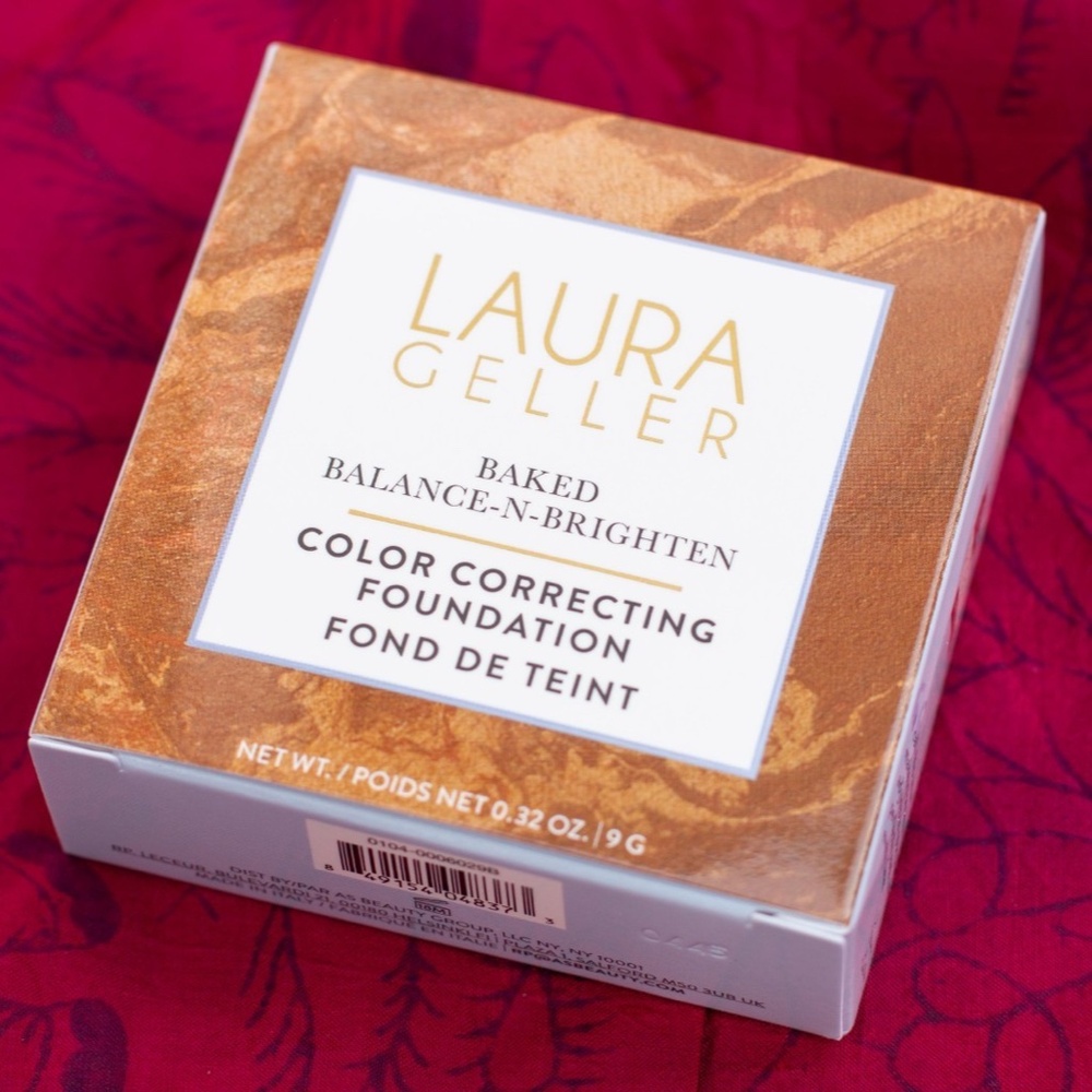 LAURA GELLER Baked Balance-n-Brighten Color Correcting Foundation -Toffee .32oz - Picture 4 of 5
